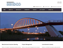 Tablet Screenshot of bendco.com